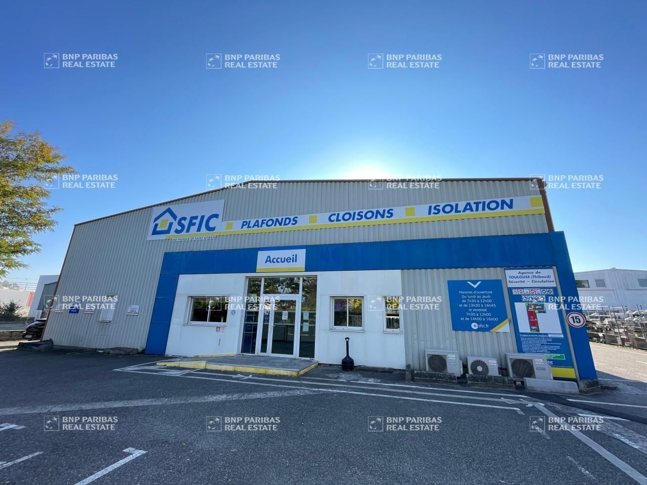 Location Activité 1525 m² non divisibles 31100 Toulouse