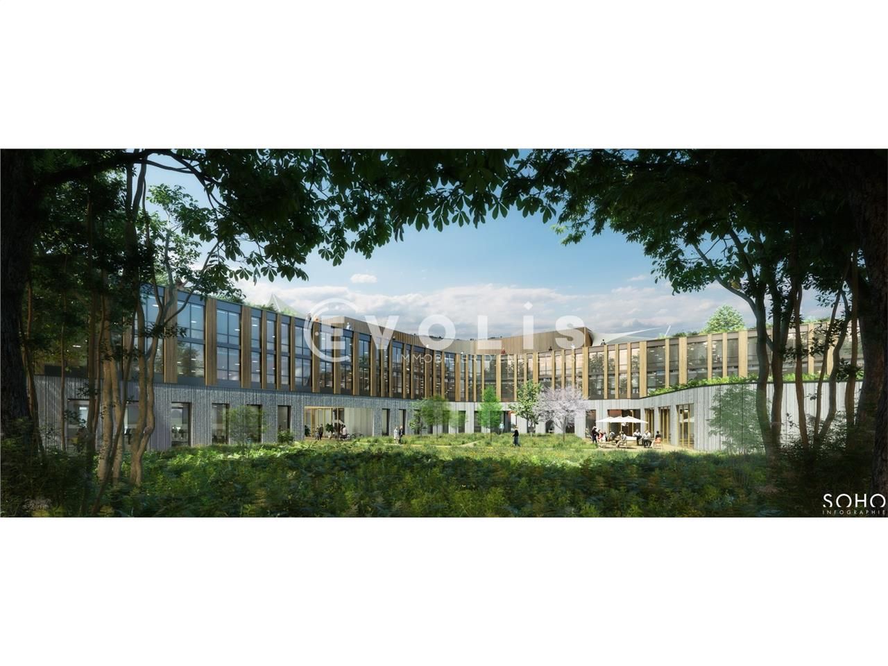 Au pied de l'Autoroute A4, et à proximité immédia