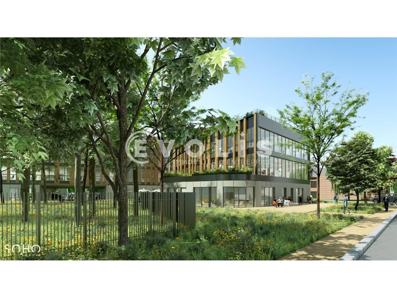 Au pied de l'Autoroute A4, et à proximité immédia