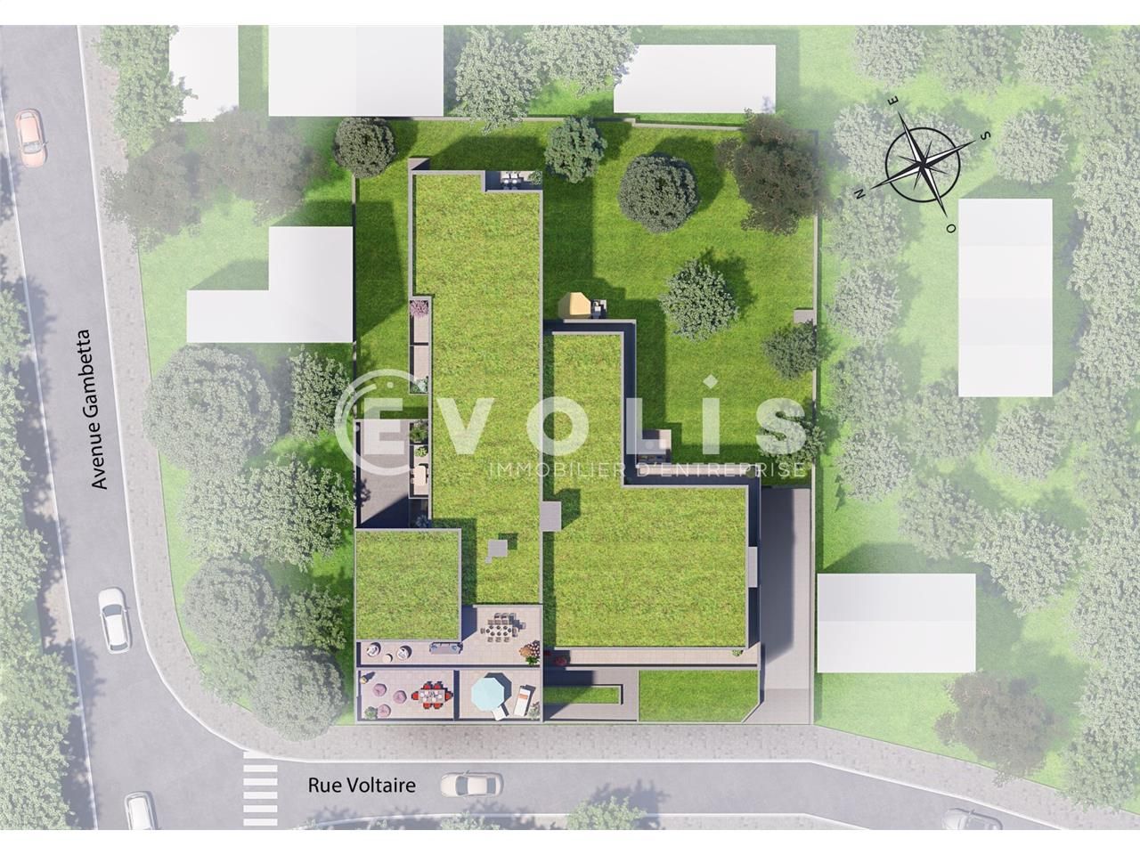 Vente bureaux 814 m² divisibles à partir de 222 m²