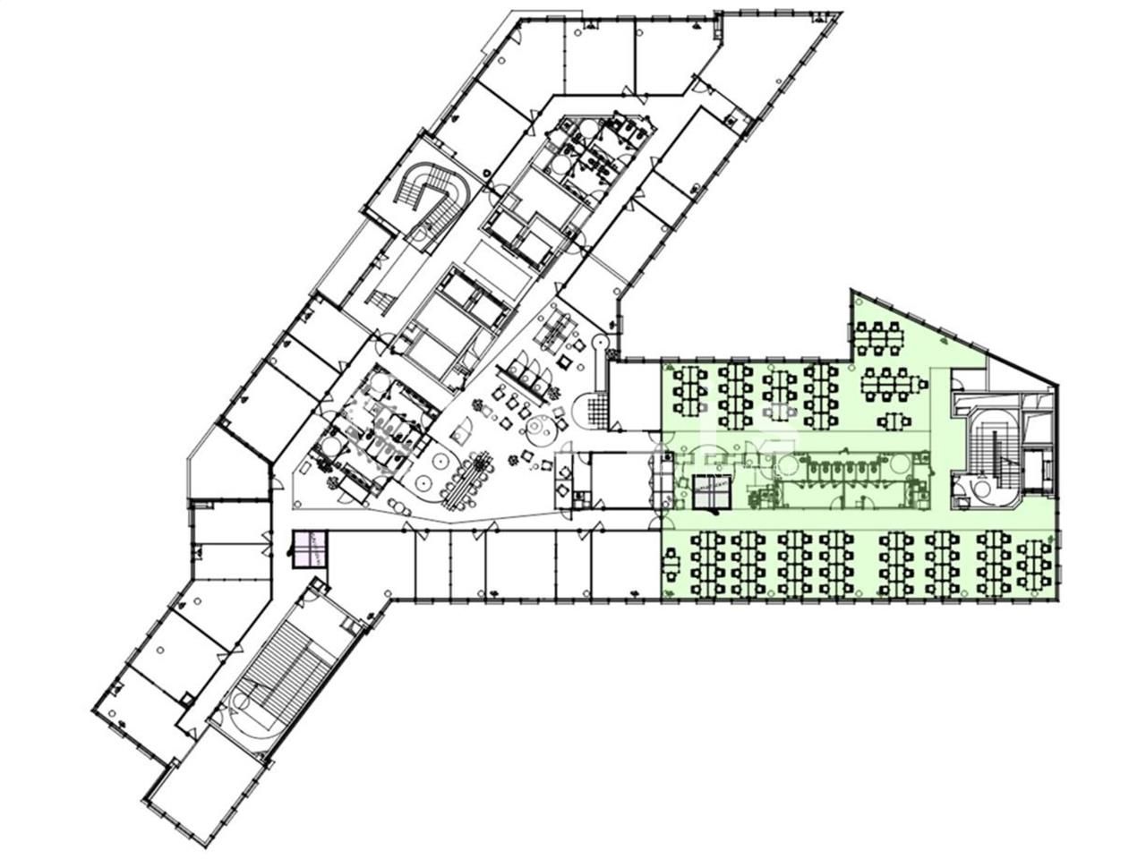 Bureaux fermé Coworking bureaux 150 m² non divisibles