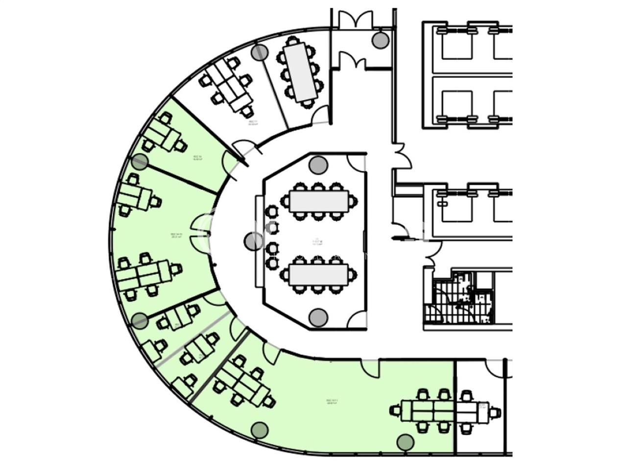 Bureaux fermé Coworking bureaux 145 m² non divisibles