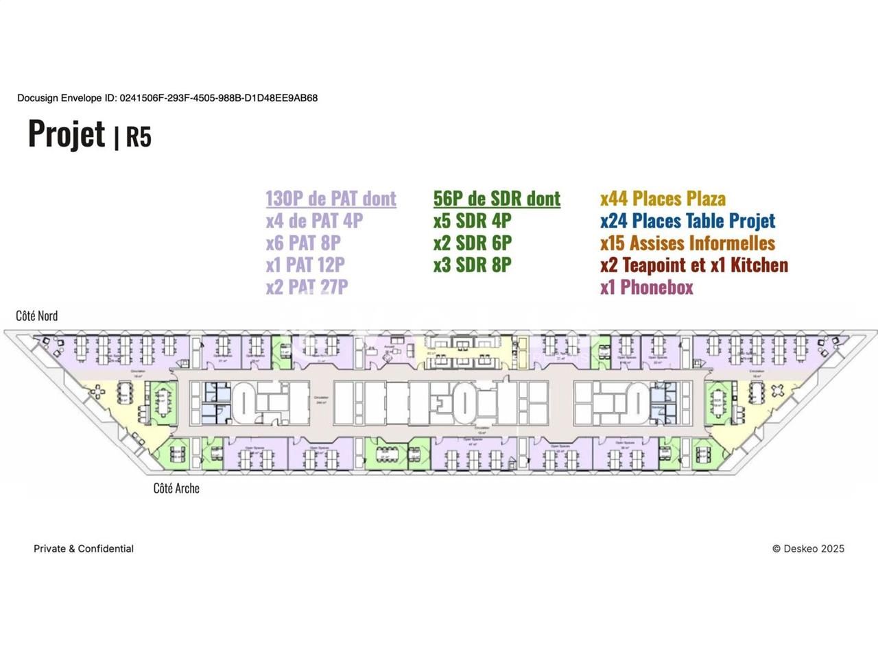 Bureaux fermé Coworking bureaux 1370 m² divisibles à partir de 33 m²