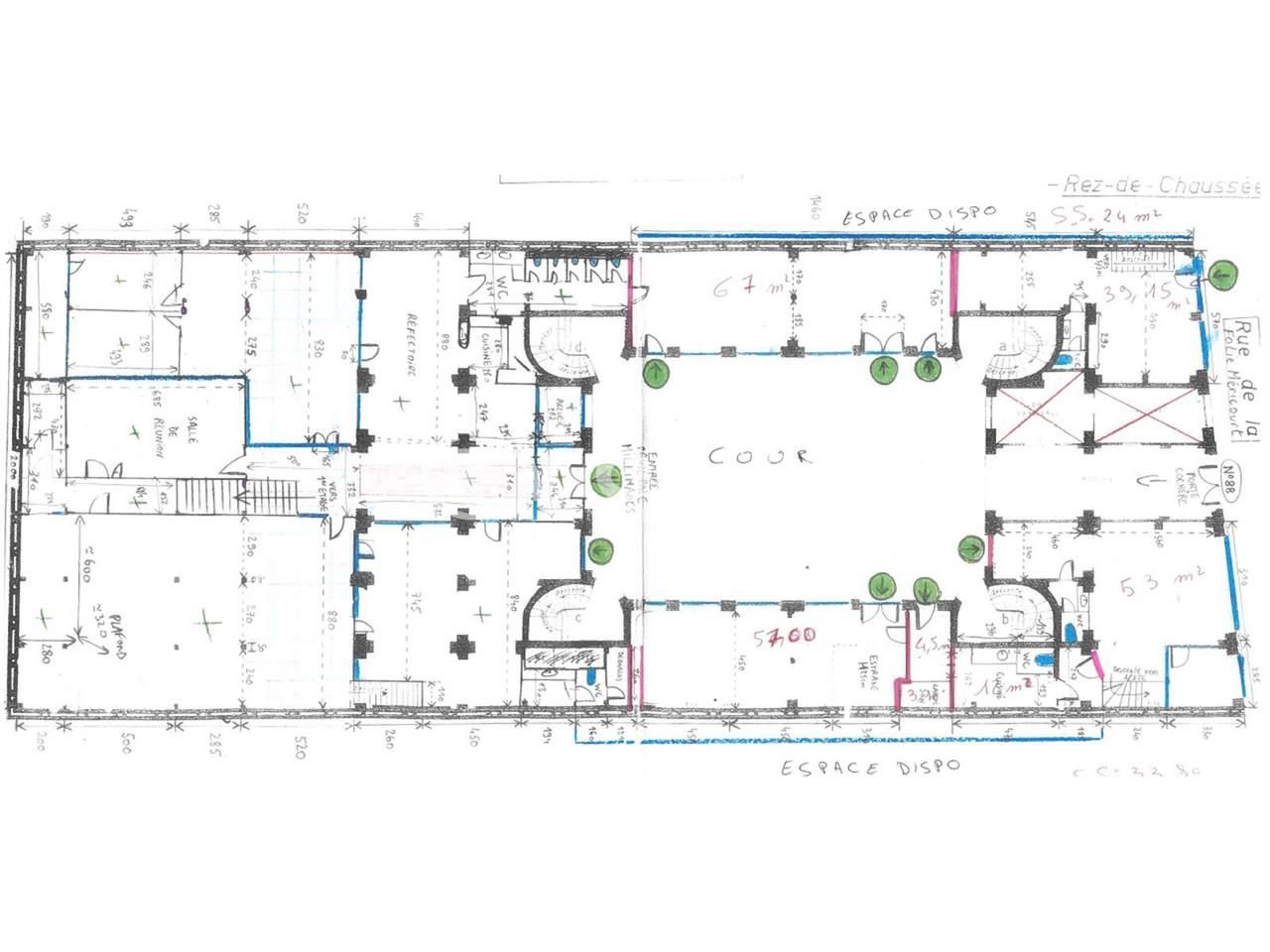 Bureaux fermé Coworking bureaux 191 m² divisibles à partir de 39 m²