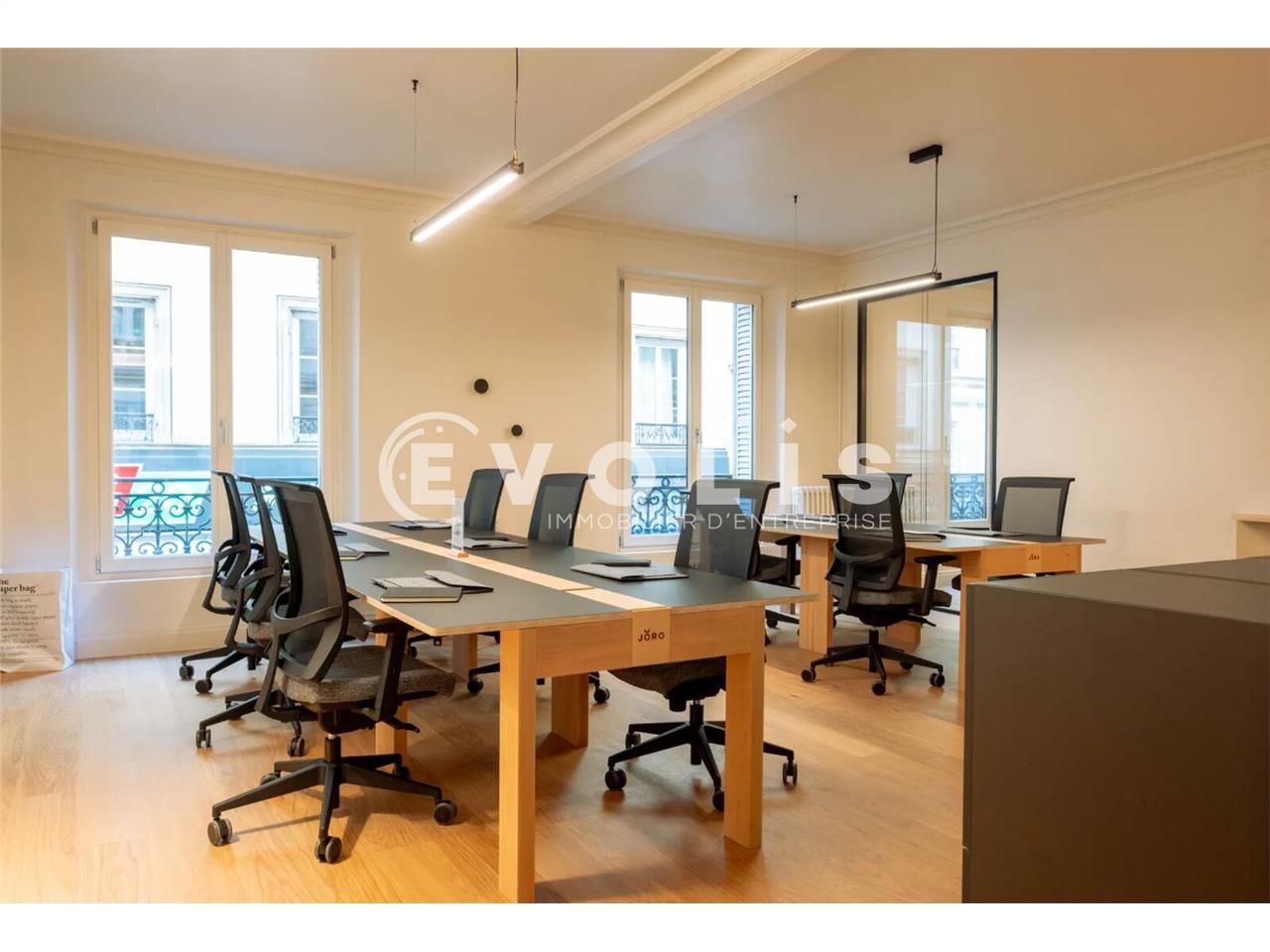 Bureaux modernes et lumineux à louer à Paris, idé