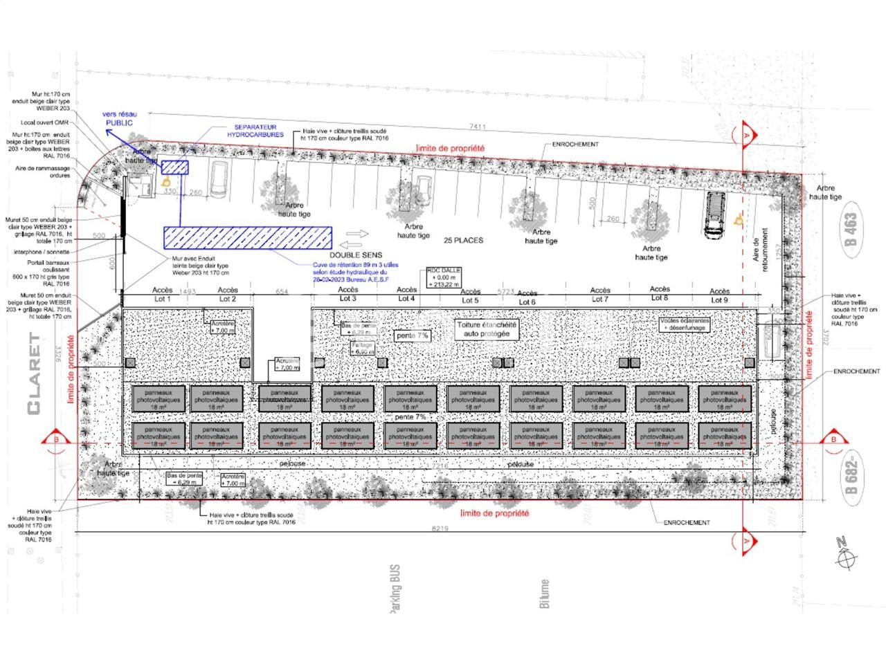 Vente entrepots 505 m² divisibles à partir de 115 m²