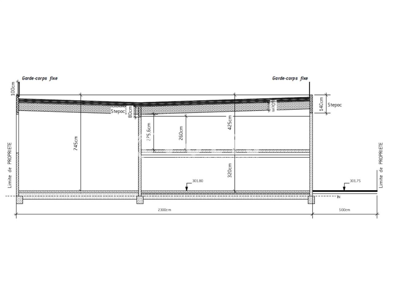 Location entrepots 275 m² non divisibles