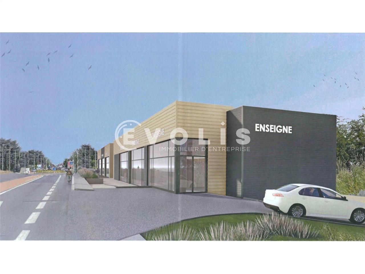 Situés sur un axe très passant, ces locaux neufs 