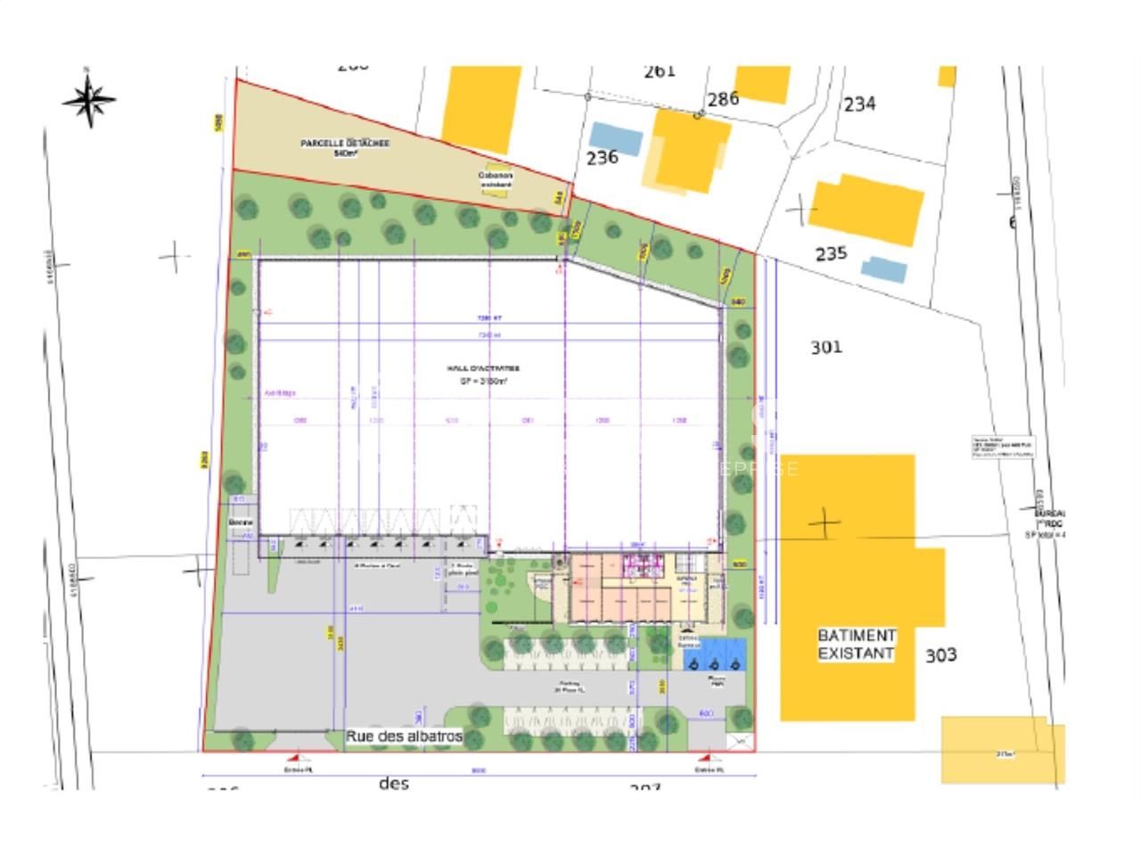Evolis vous présente à la location un bâtiment id