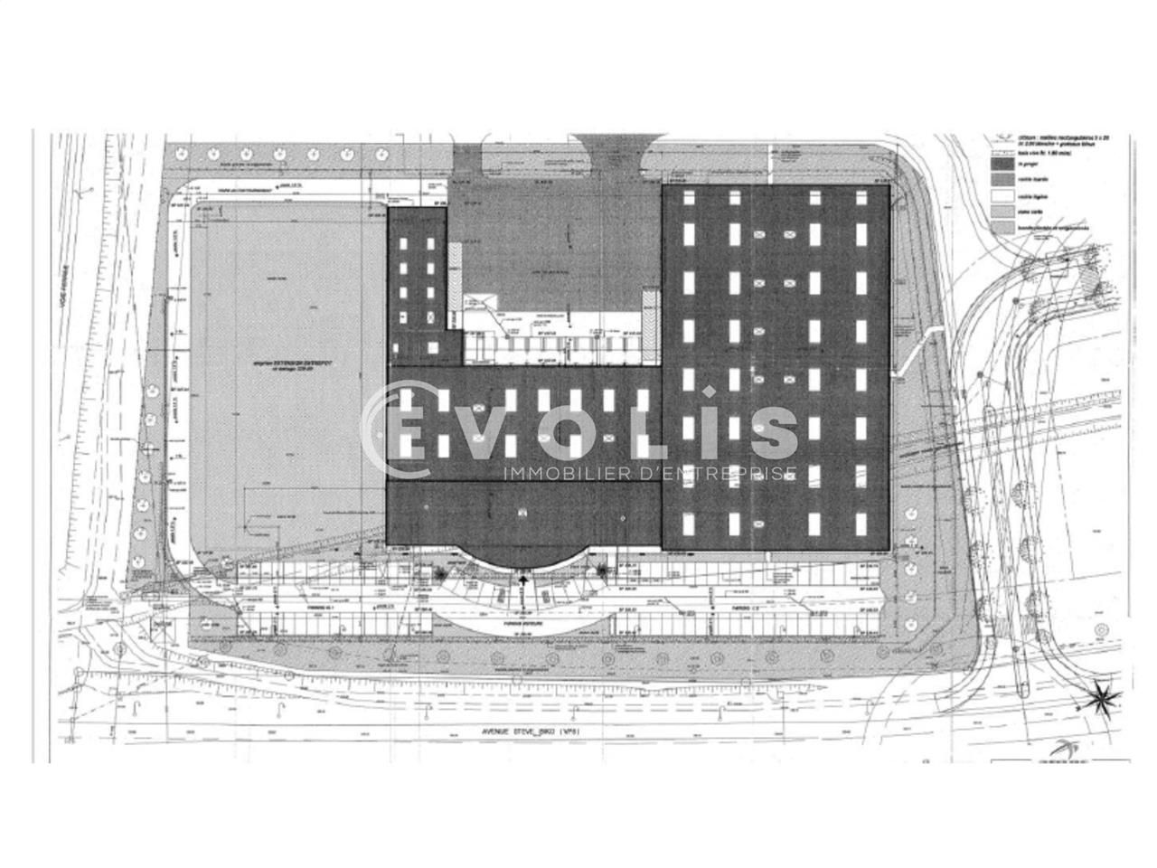Vente entrepots 8357 m² non divisibles