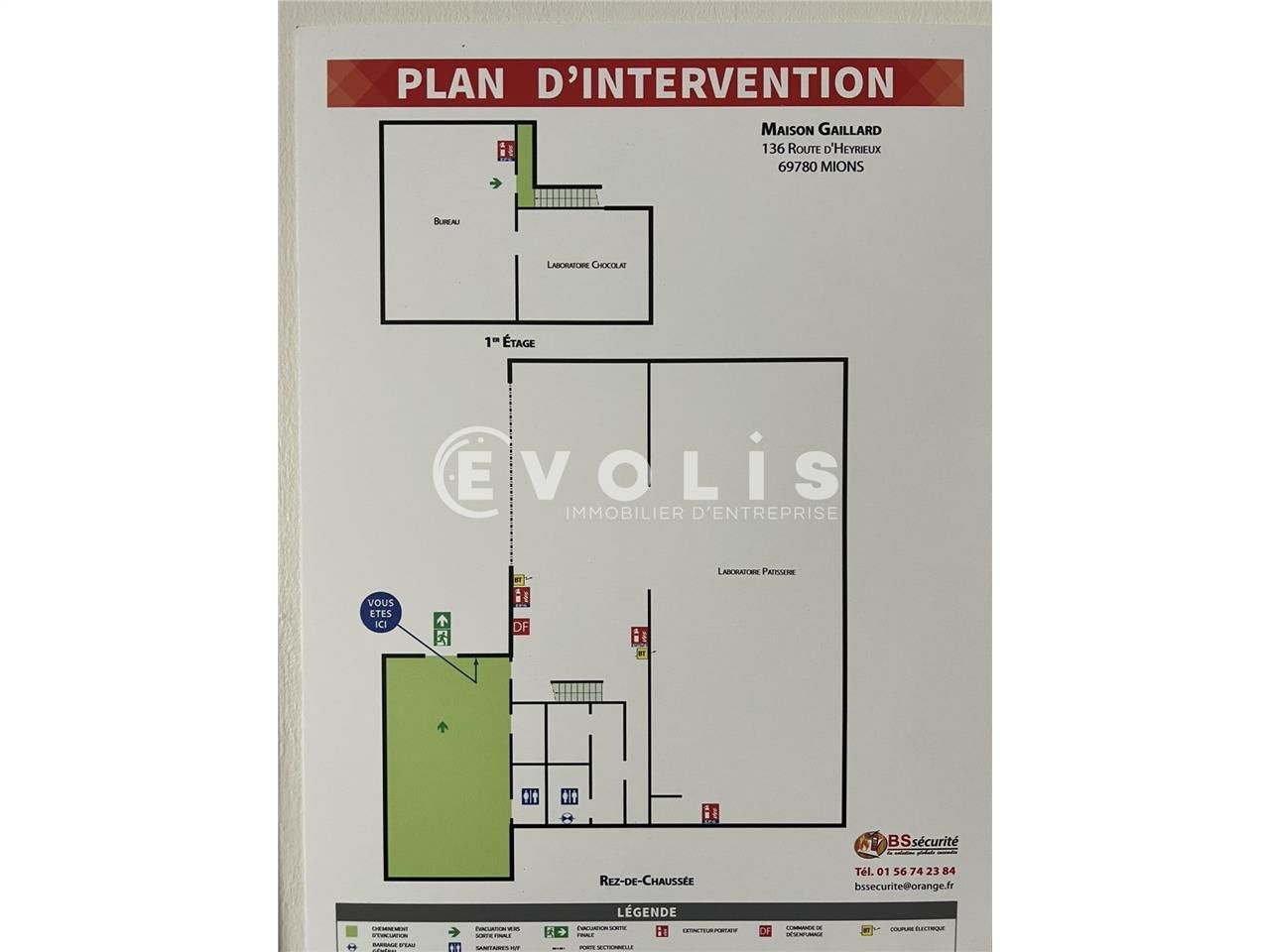 Location entrepots 267 m² non divisibles