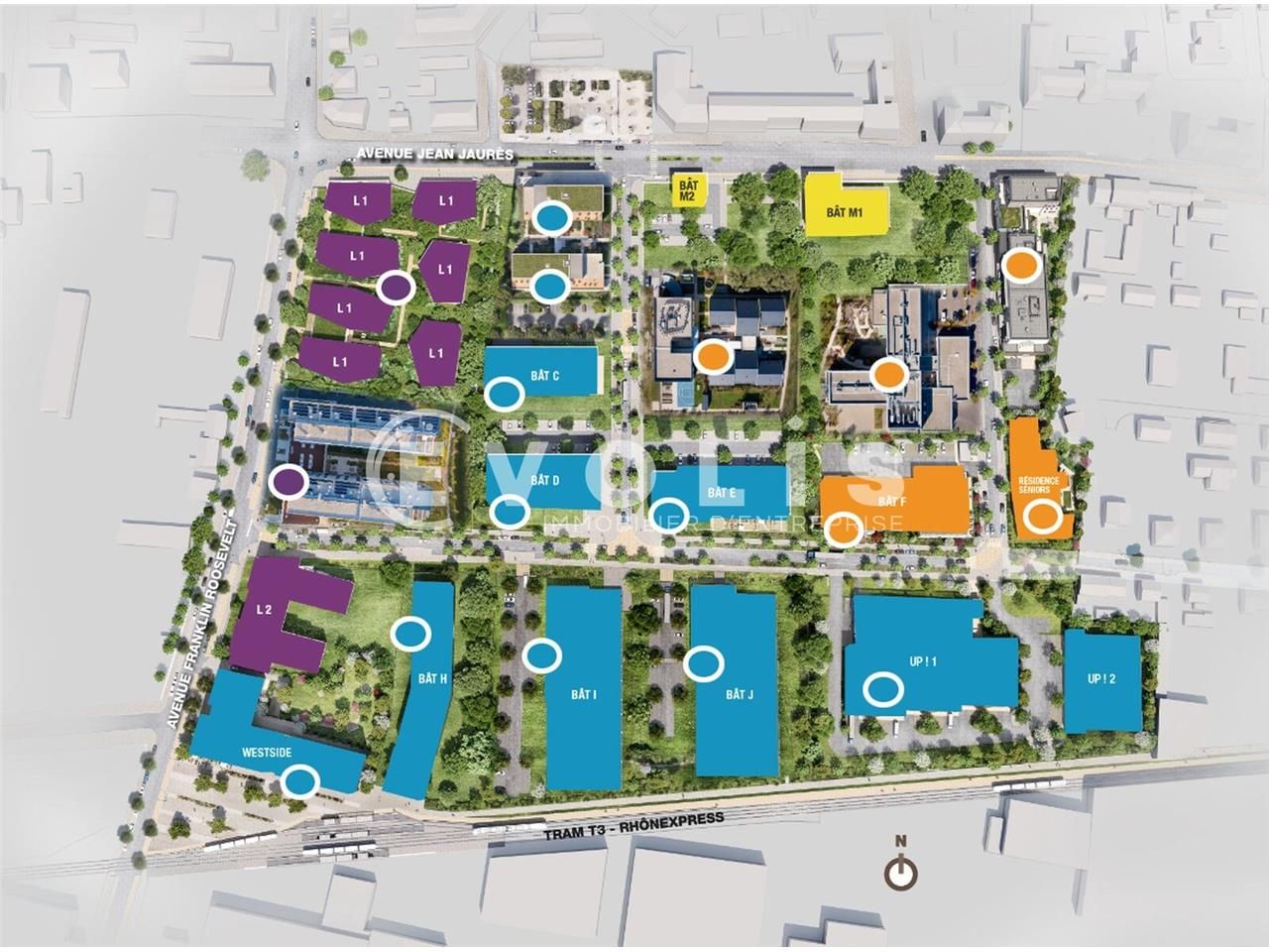 EVOLIS vous propose des terrains à vendre ou à lo