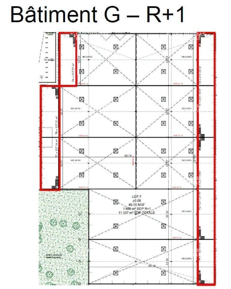 11337 m² pour ce pme-pmi en location à Le haillan