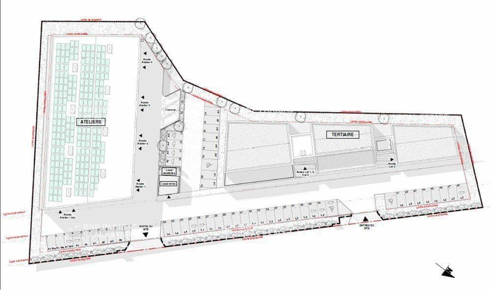 Vente Bureaux 753 m² divisibles 44140 Le bignon