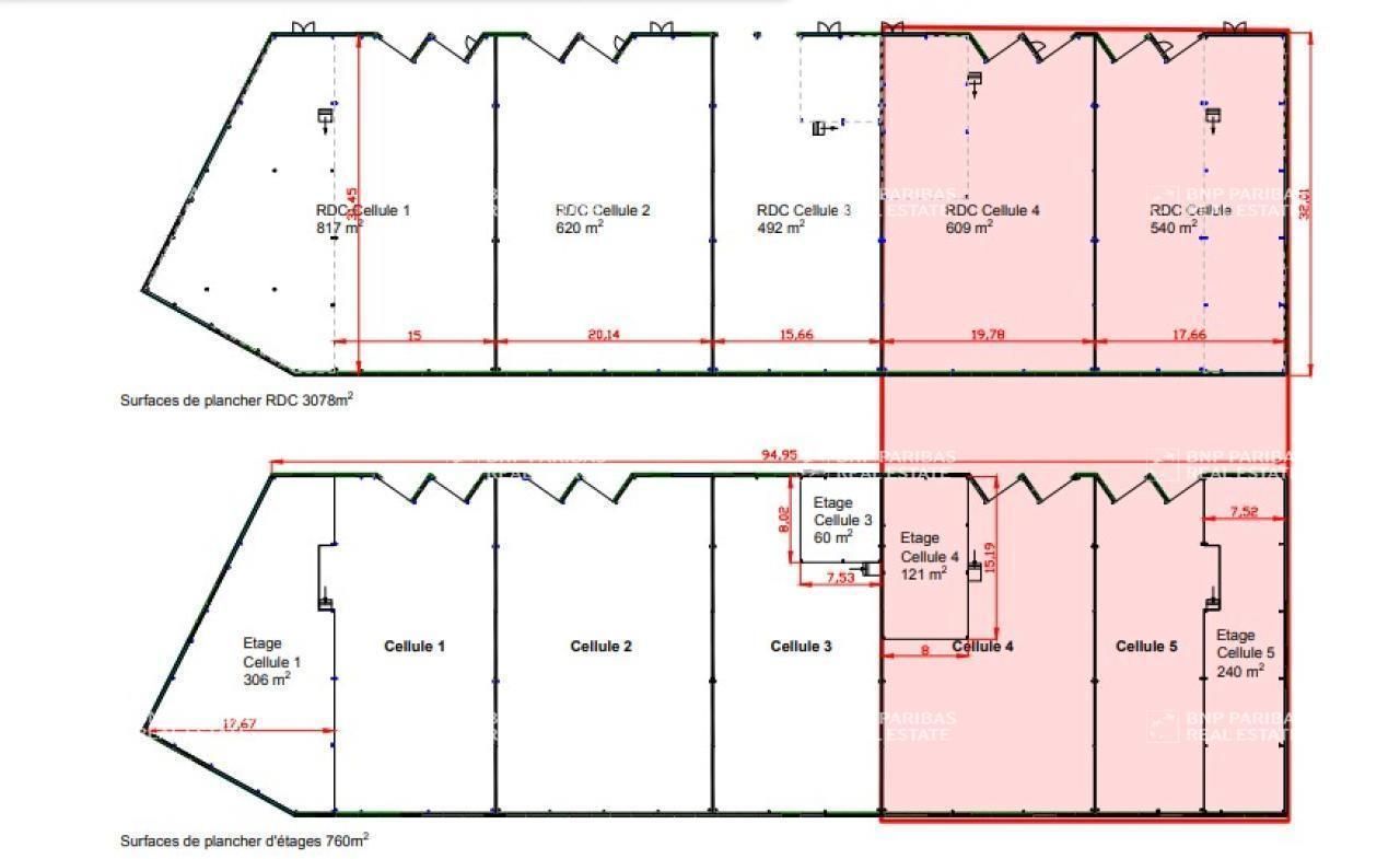 1510 m² pour ce activité en location à Marquette-lez-lille
