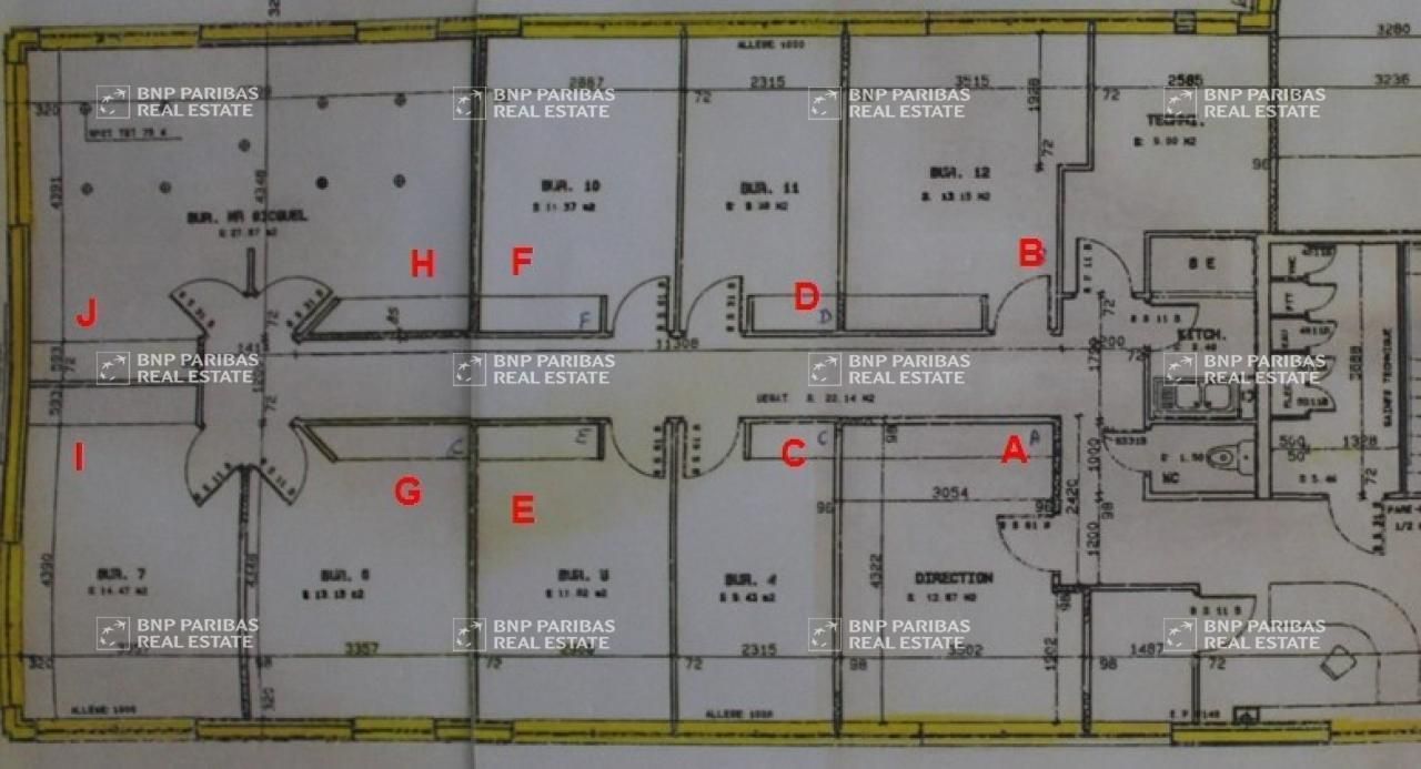 191 m² pour ce bureaux en vente à Saint-grégoire