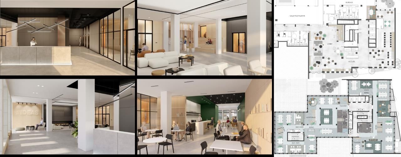 8261.2 m² pour ce bureaux en location à Paris