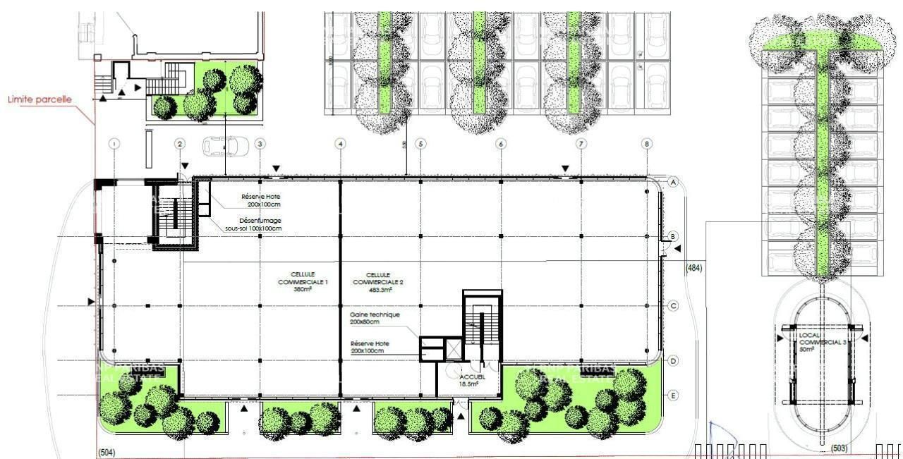 3897 m² pour ce bureaux en location à Coudekerque-branche