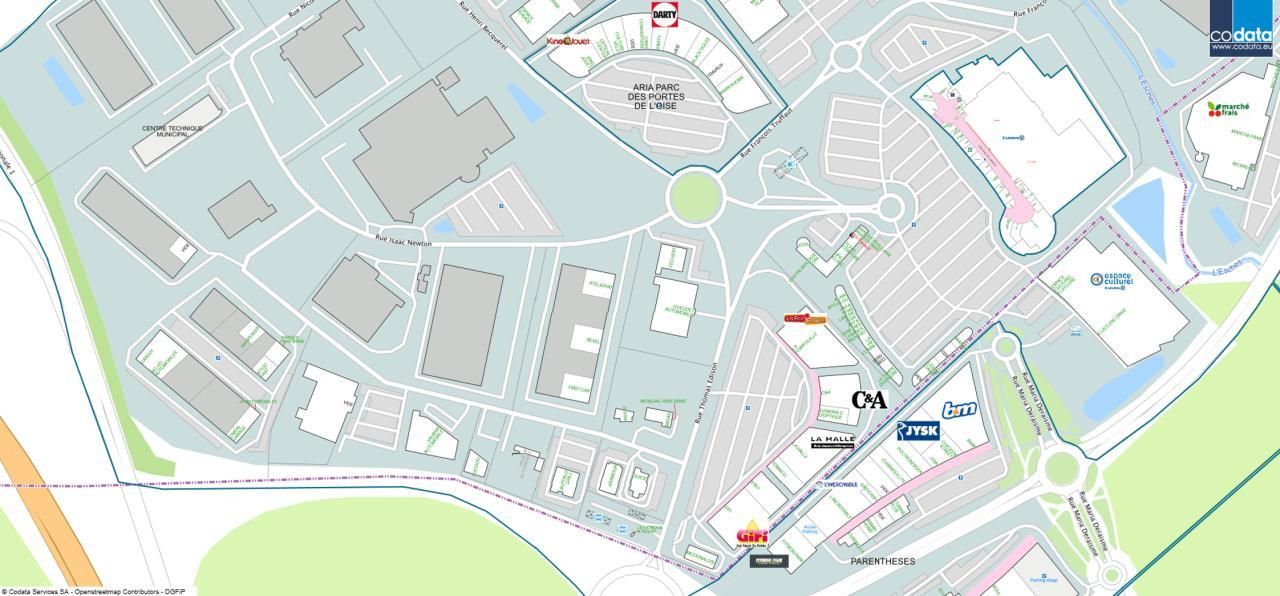 Vente Local commercial 4397 m² non divisibles 60230 Chambly