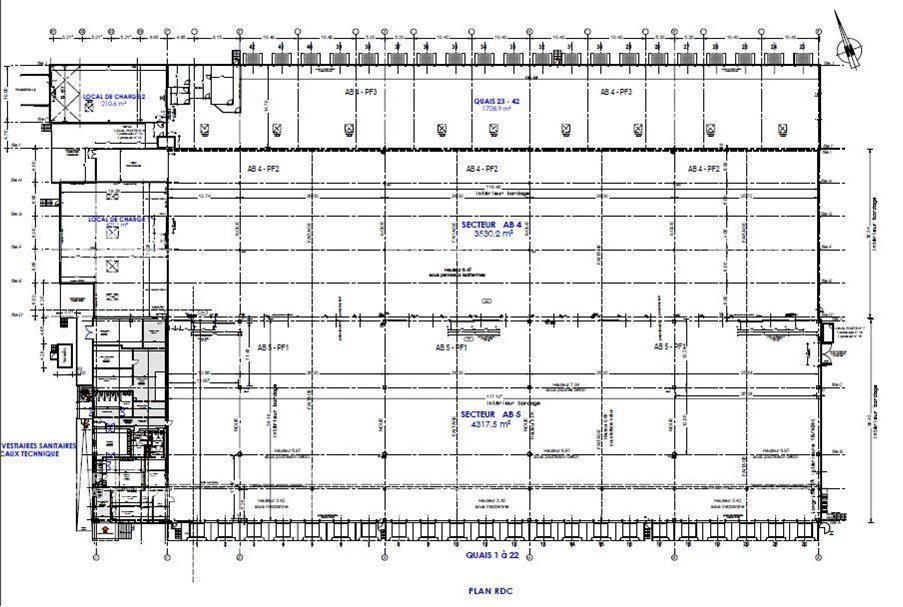 10821.42 m² pour cetentrepôts classe a en location à Saint-sorlin-en-bugey