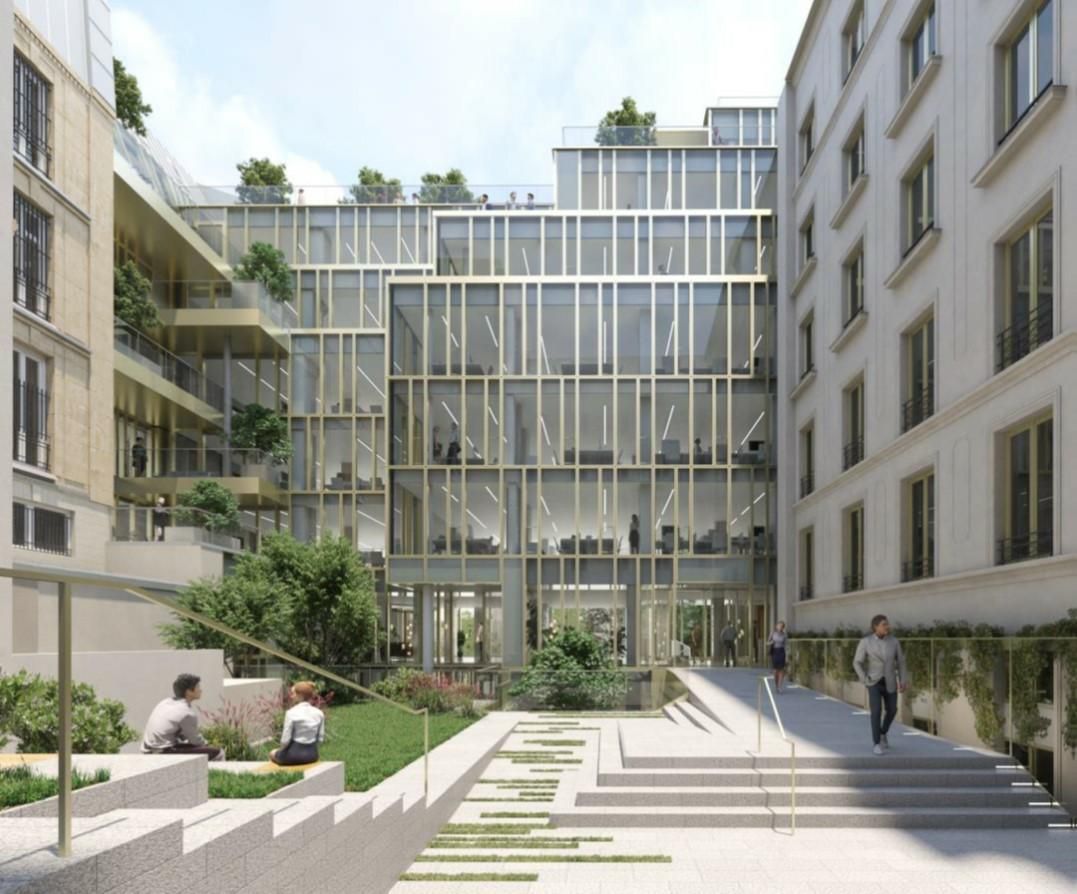 6517 m² pour ce bureaux en location à Paris