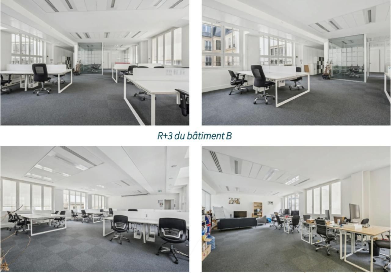 1299 m² pour ce bureaux en location à Paris