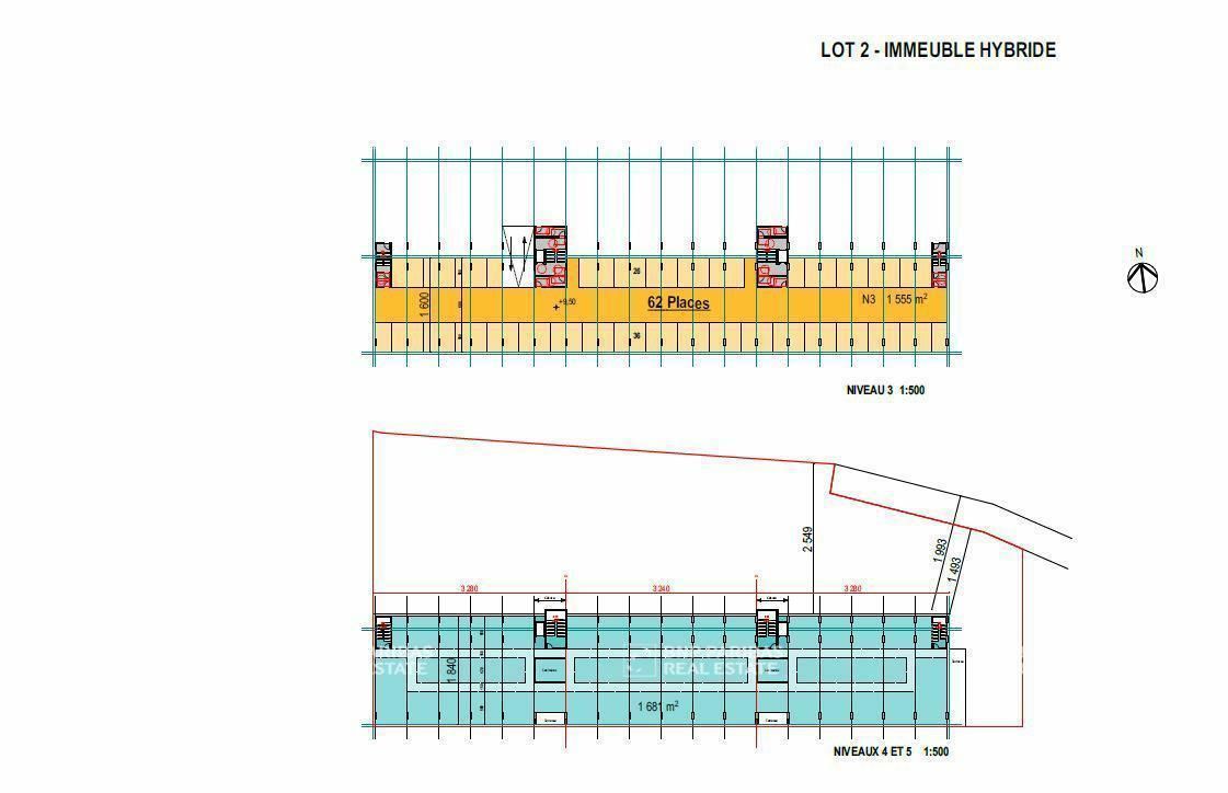 4875 m² pour ce bureaux en vente à Saint-apollinaire
