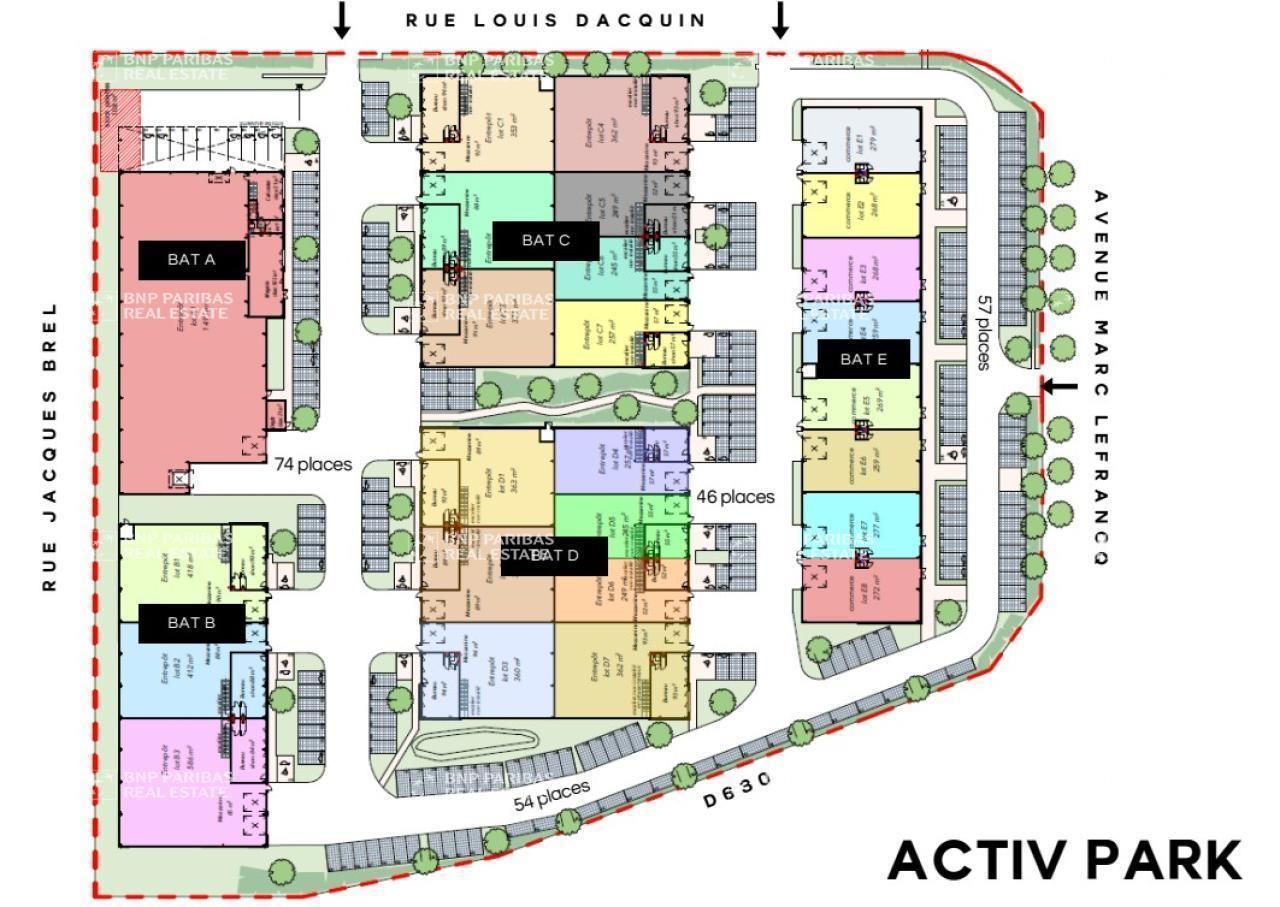 Vente Activité 8372 m² divisibles 59121 Prouvy