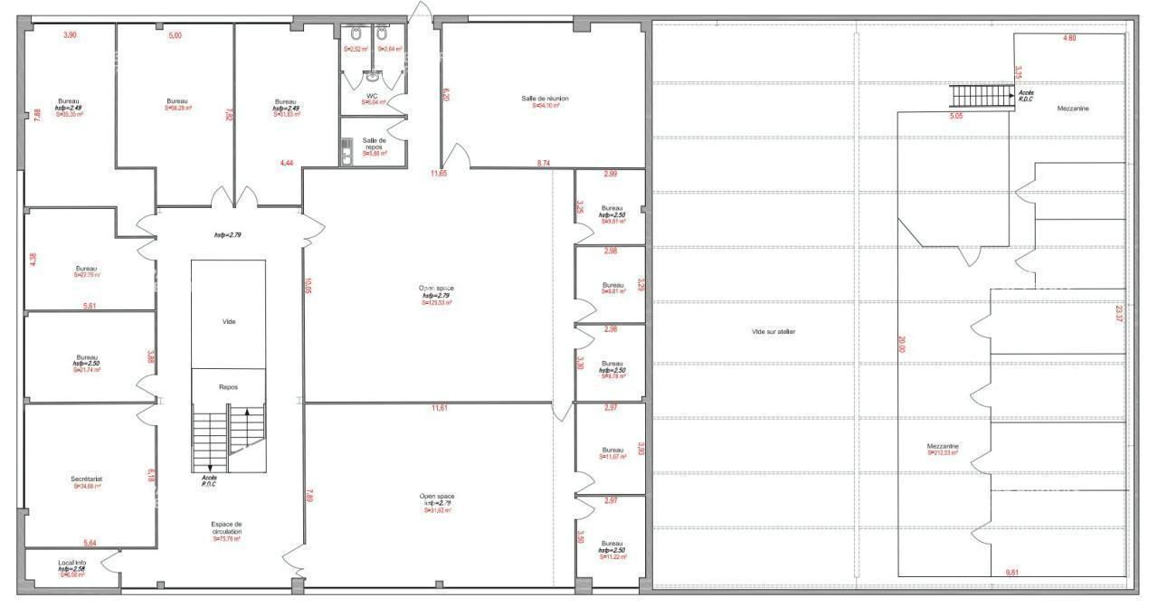 2043 m² pour ce activité en location à Fos-sur-mer