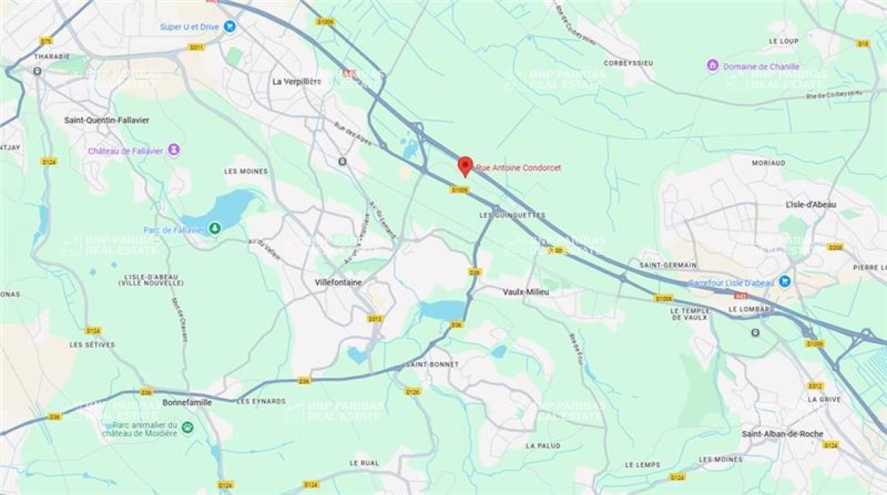 19500 m² pour ce terrains en vente à Vaulx-milieu