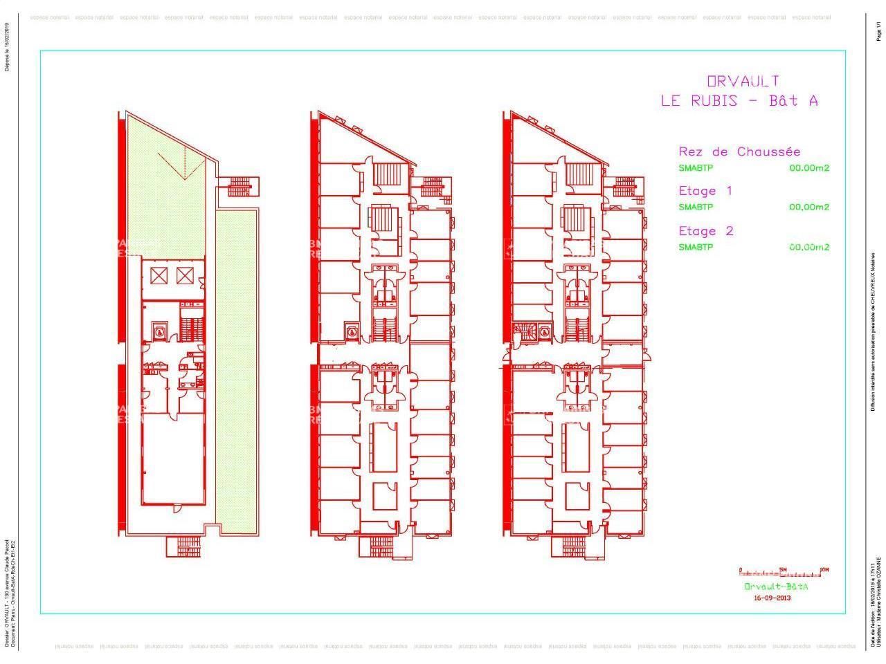 Vente Bureaux 1571.4 m² non divisibles 44700 Orvault