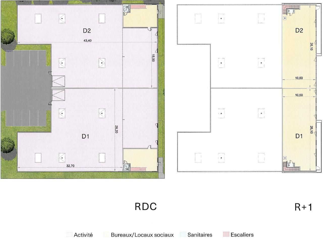 2536 m² pour ce pme-pmi en vente à Persan