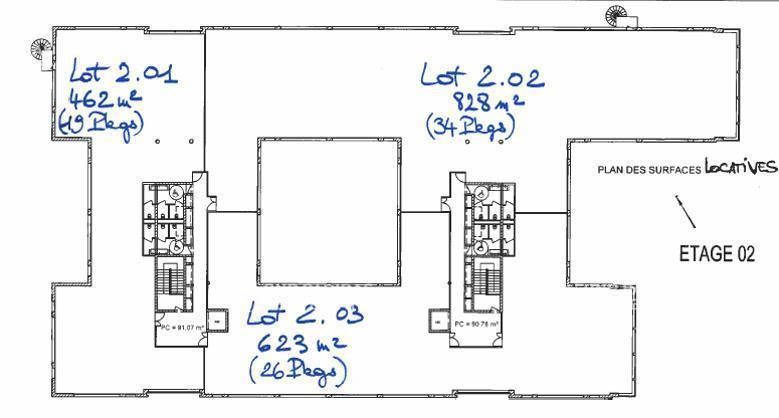 Location d'un bureaux disponibilité immédiate