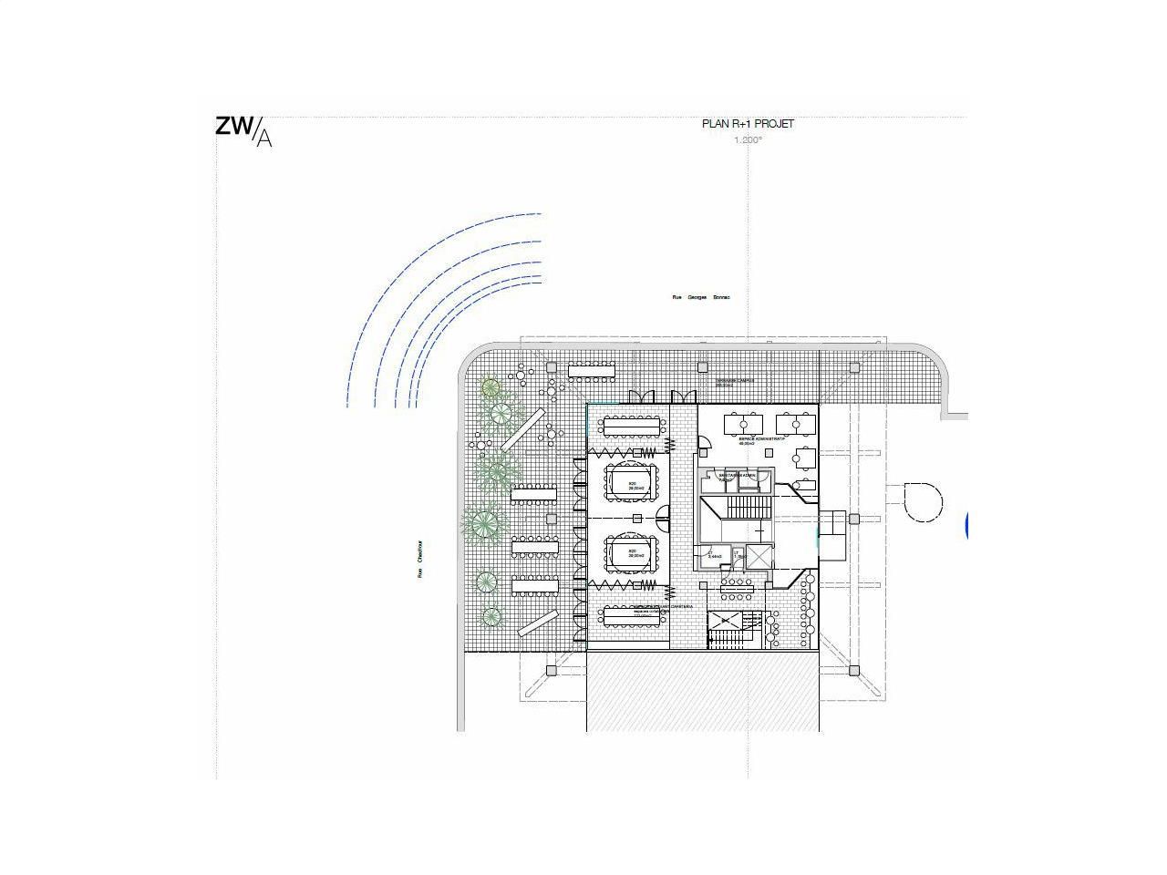 1115 m² pour ce bureaux en location à Bordeaux