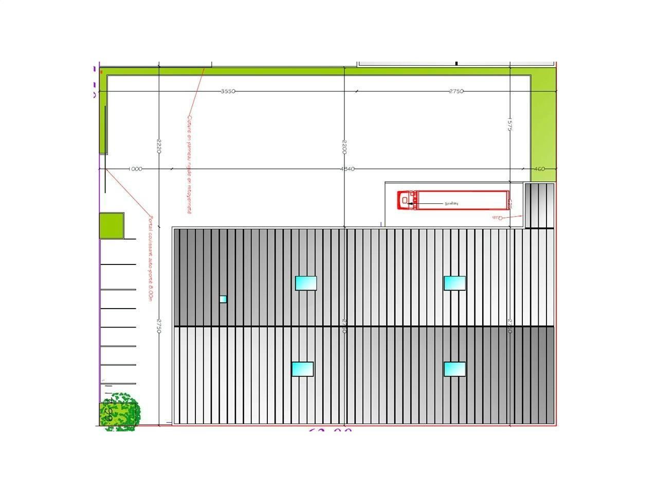 1692 m² pour ce activité en location à Parçay-meslay