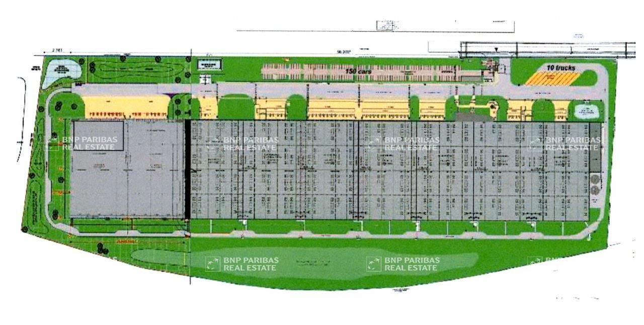 12063 m² pour cetentrepôts classe a en location à La chaussée-saint-victor