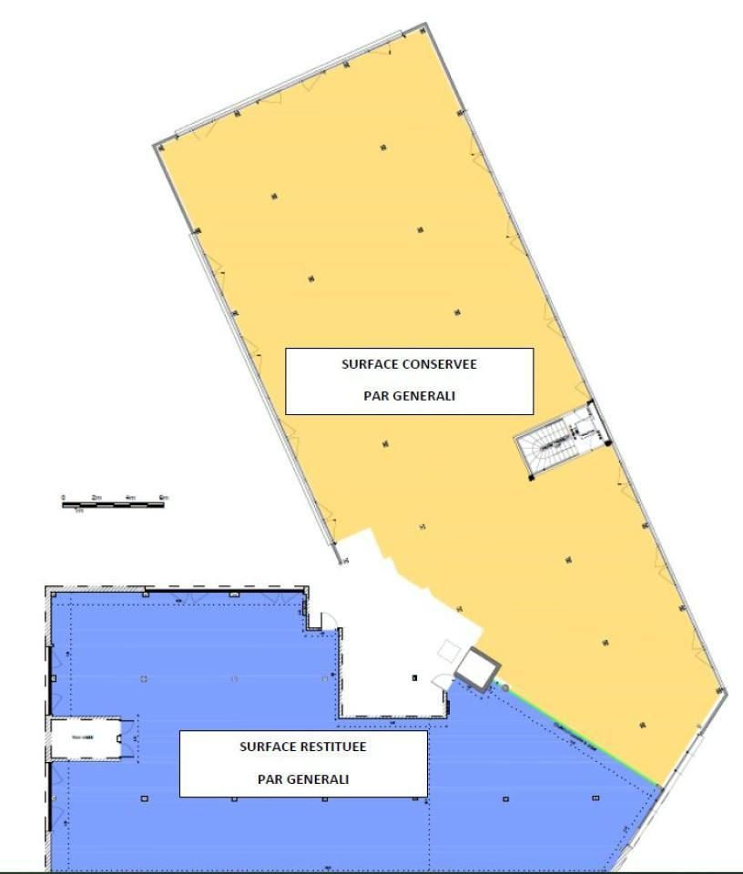1437 m² pour ce bureaux en location à Villenave-d'ornon