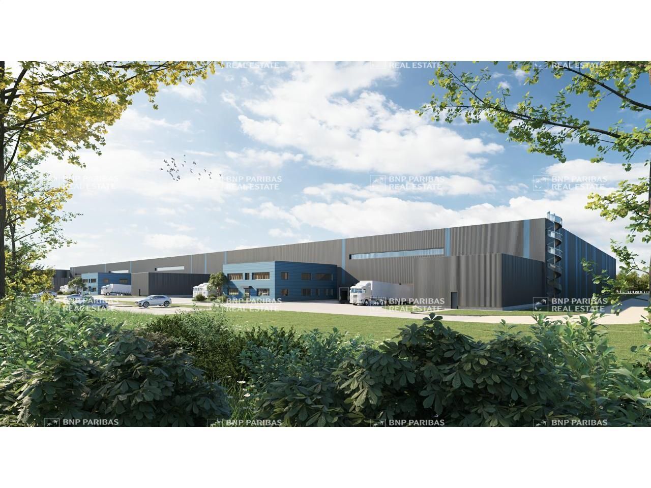 Location Entrepôts classe A 32427 m² non divisibles 28310 Toury