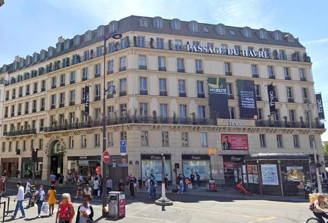 Location Bureaux 1945 m² divisibles 75009 Paris