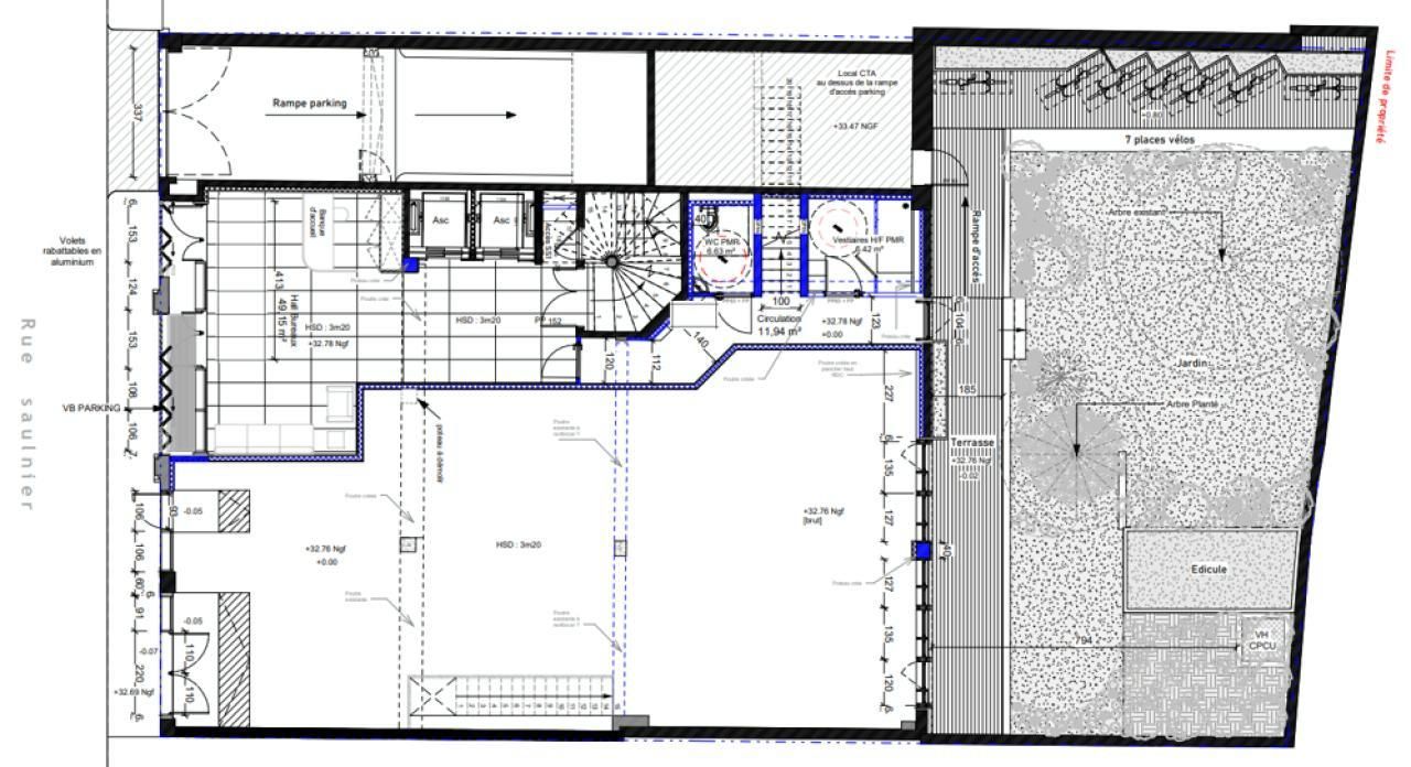 1334 m² pour ce bureaux en location à Paris