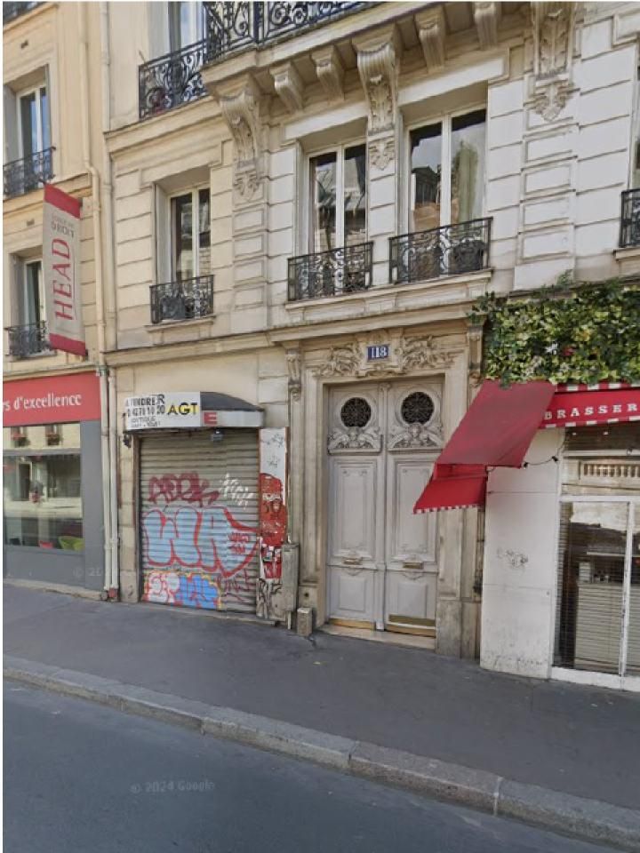Location Local commercial 43 m² non divisibles 75010 Paris