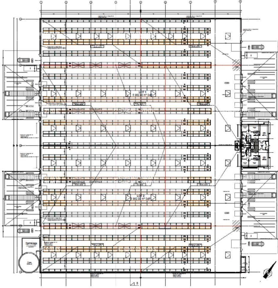 12533 m² pour cetentrepôts classe a en location à Cournon-d'auvergne