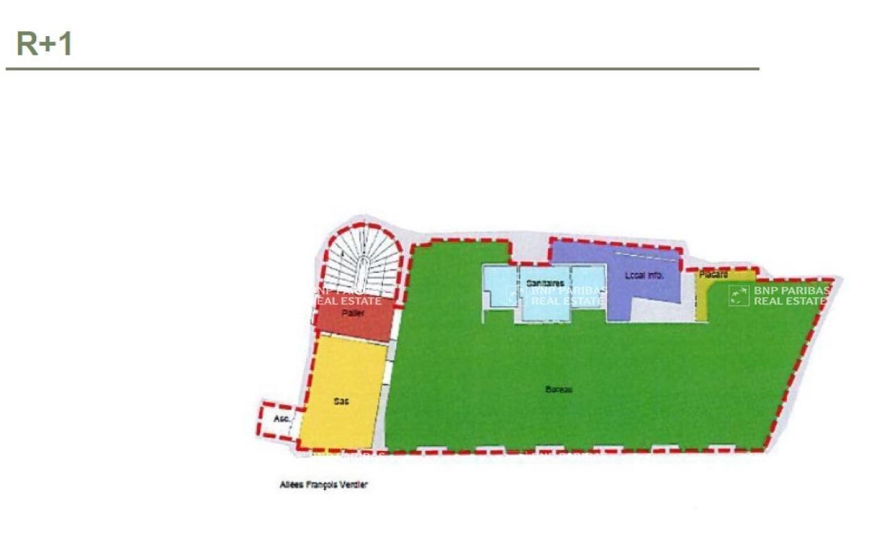 719 m² pour ce bureaux en location à Toulouse