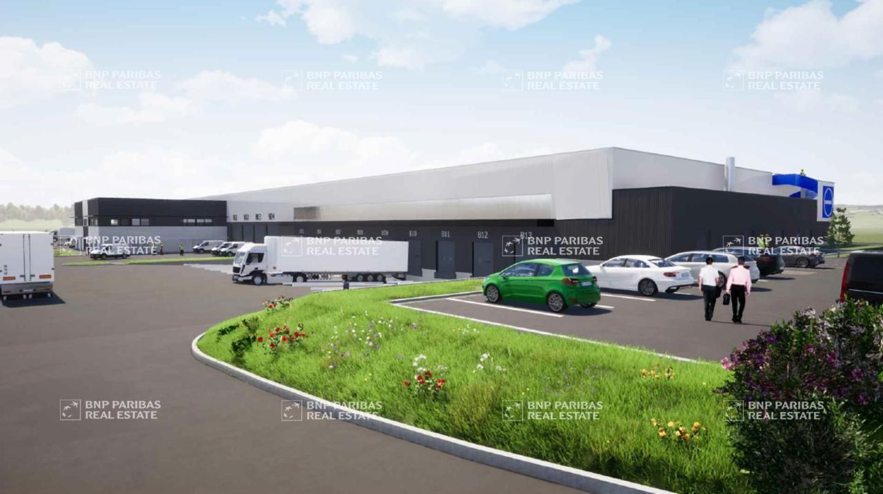 Location Entrepôts classe C 9968 m² non divisibles 80480 Dury