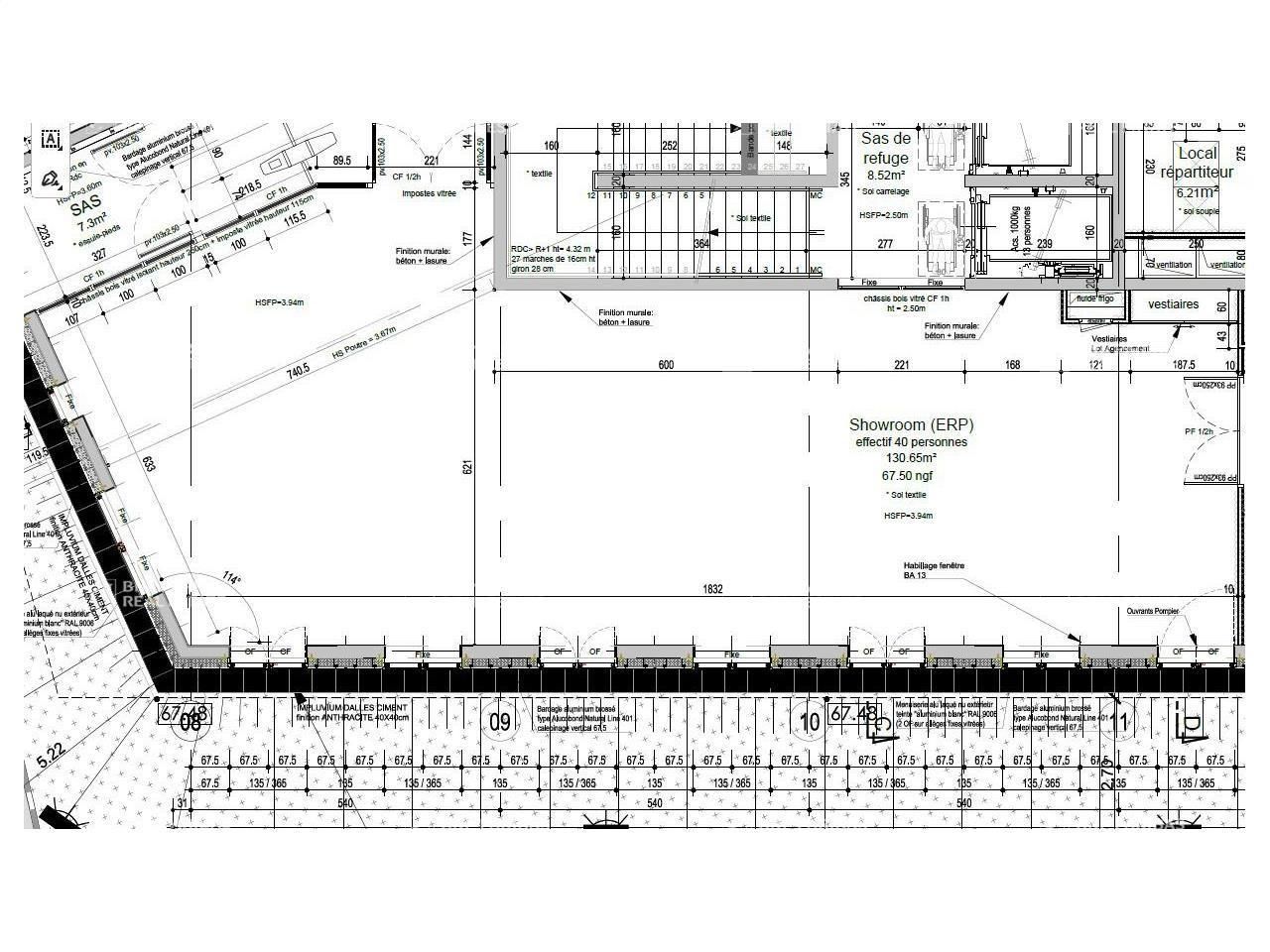 Location Bureaux 1361.92 m² divisibles 35510 Cesson sevigne