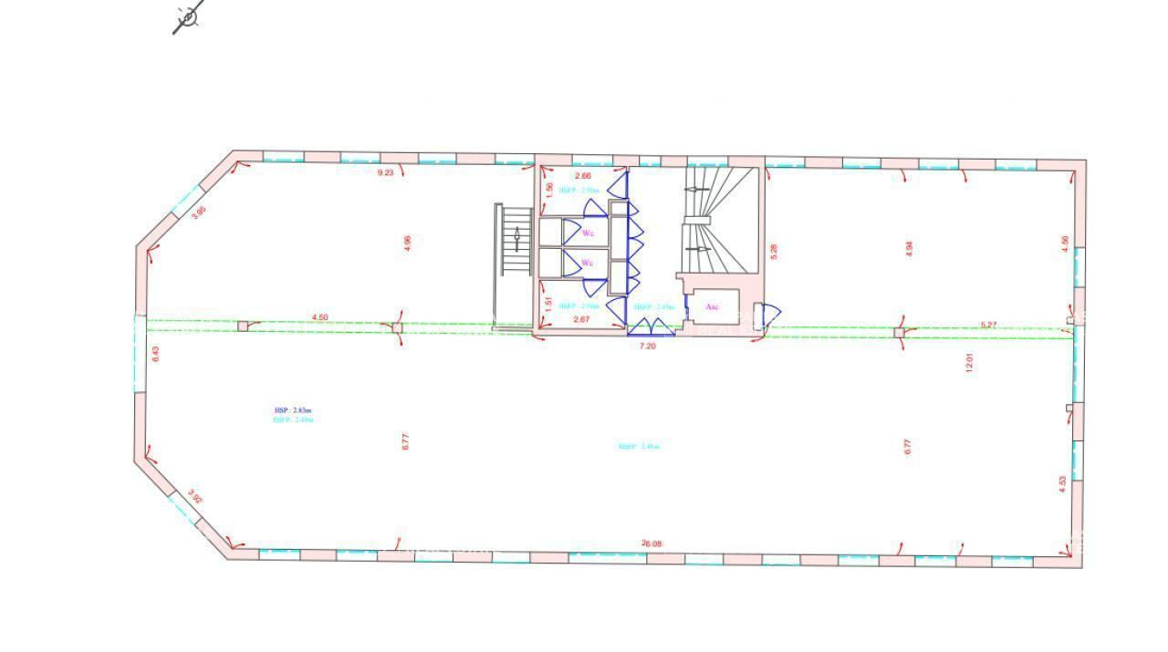 Vente Bureaux 650.44 m² divisibles 59290 Wasquehal