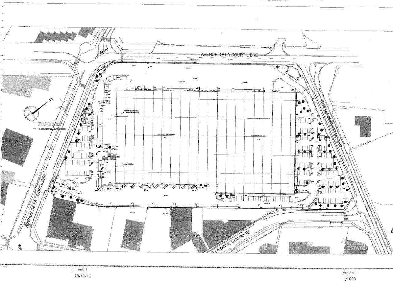 29216 m² pour cetentrepôts classe c en location à Saint-thibault-des-vignes