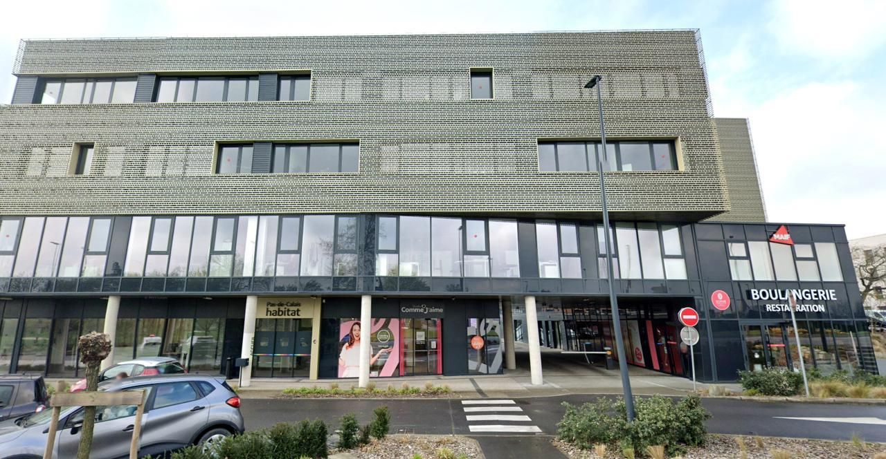 134.4 m² pour ce bureaux en location à Arras