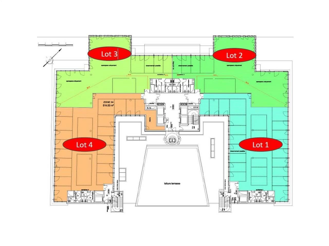 6763 m² pour ce bureaux en location à Ivry-sur-seine
