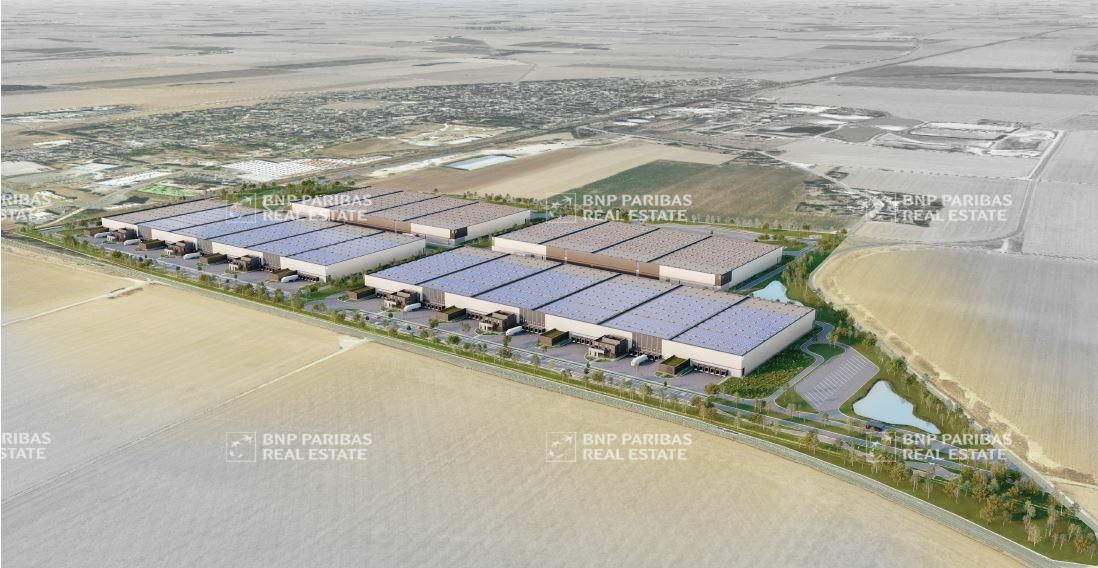 32427 m² pour cetentrepôts classe a en location à Toury